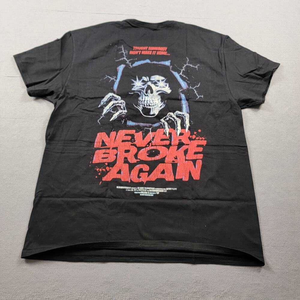 Young Boy Never Broke Again Wont Make it Home Tshirt Black Sz XL